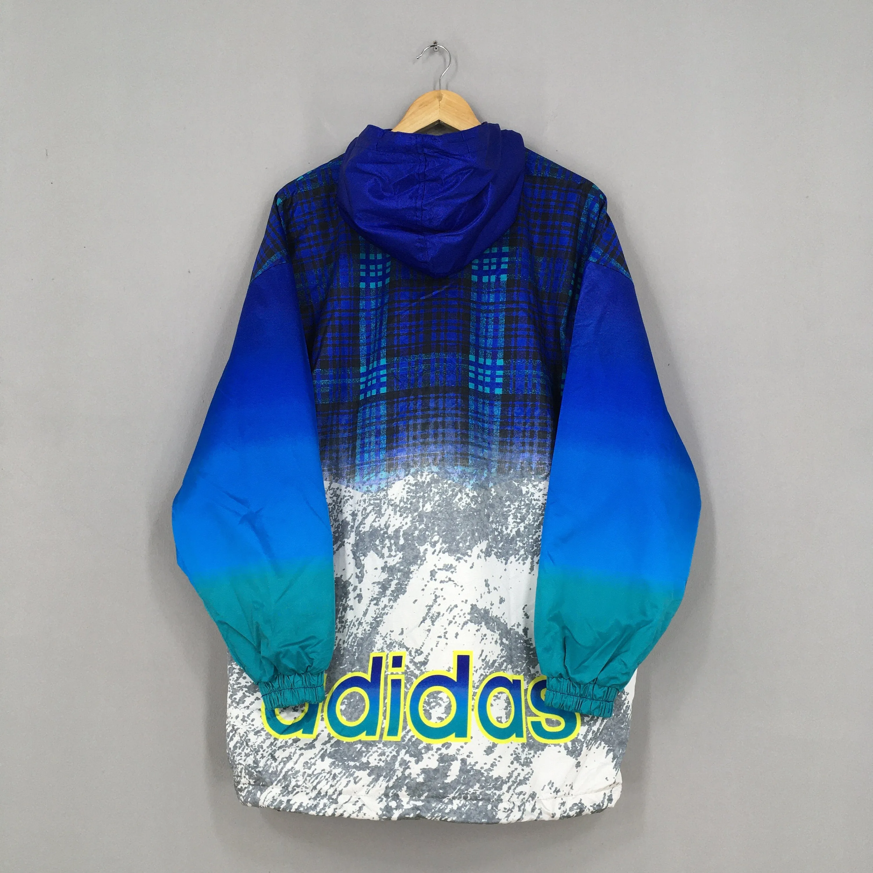 Adidas Trefoil Hoodie Jacket Windbreaker Large