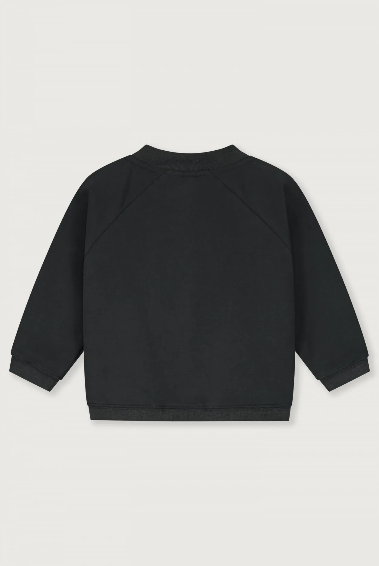 Baby Baseball Cardigan | Nearly Black