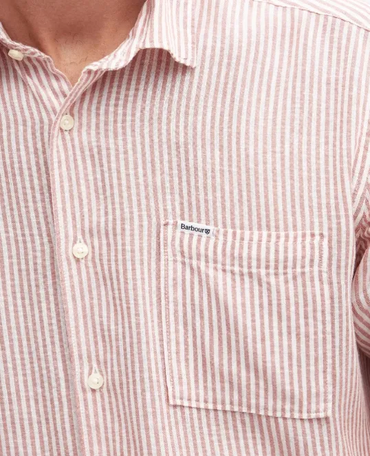 Barbour - Deerpark S/S Summer Shirt, Pink Clay