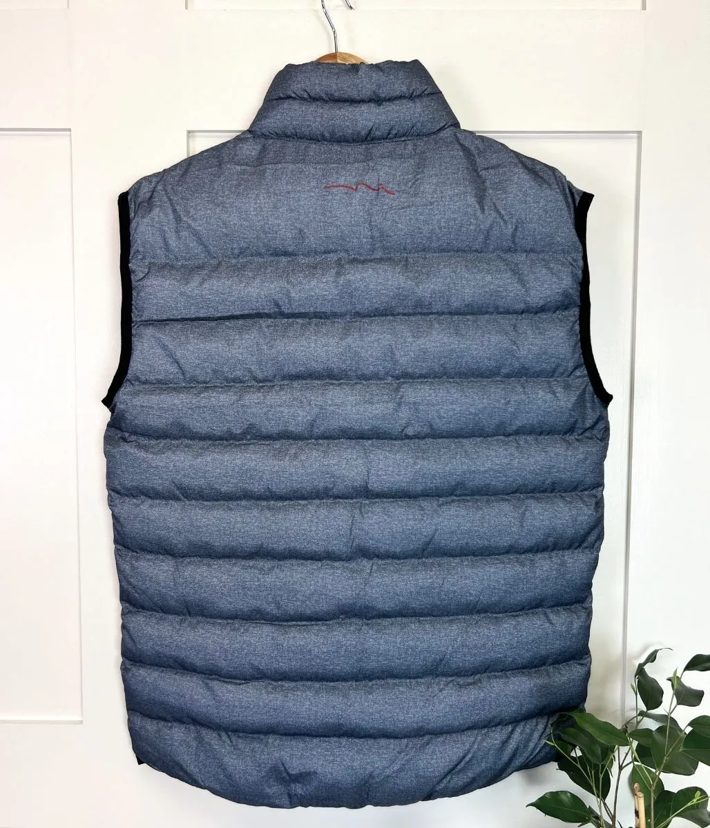 Blue Men's Water Repellent Gilet