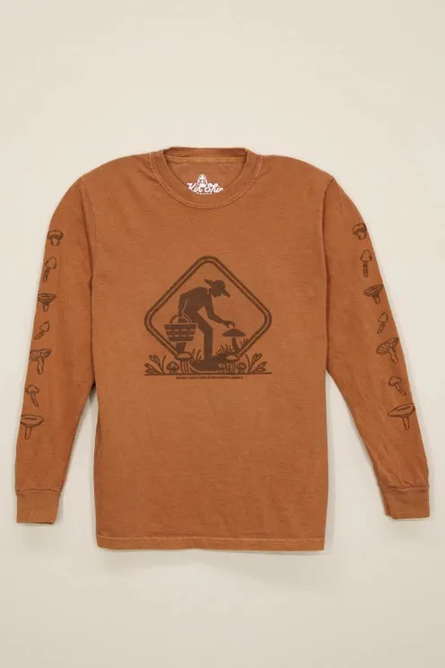 Brake for Mushrooms Long Sleeve