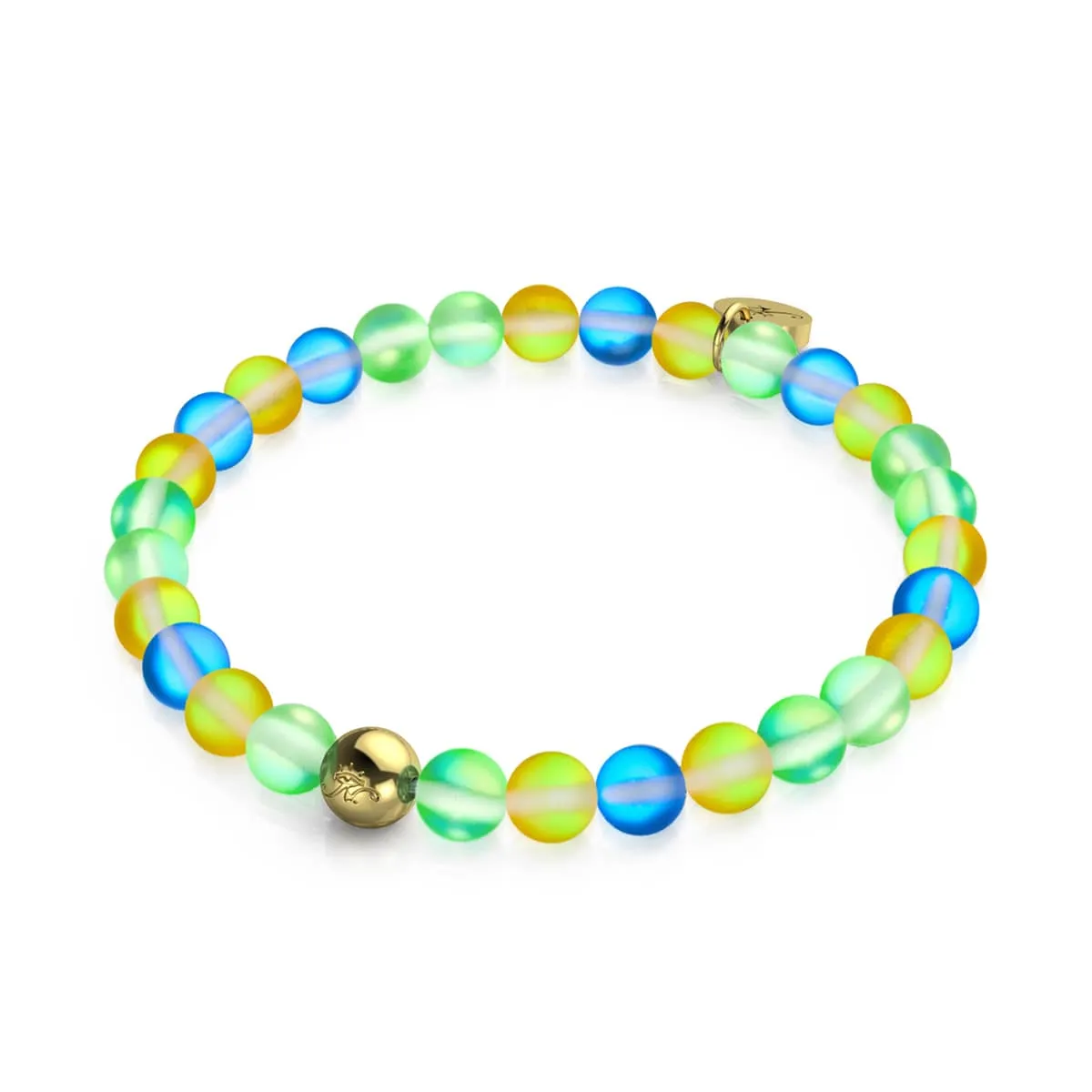 BRAZIL | Mermaid Glass Nations Bracelet