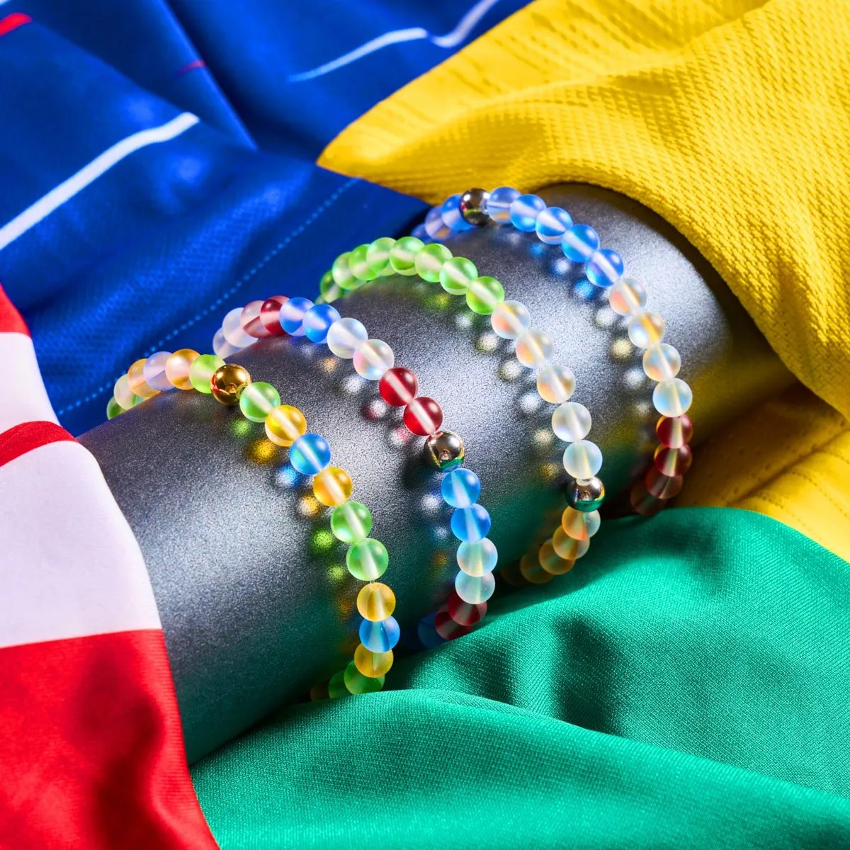 BRAZIL | Mermaid Glass Nations Bracelet