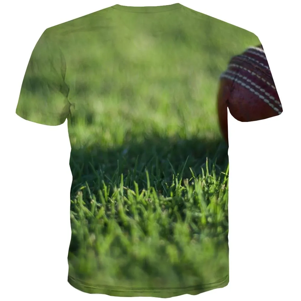 Cricket T-shirt Men Movement Tshirt Anime Lawn T shirts Funny Game T-shirts 3d