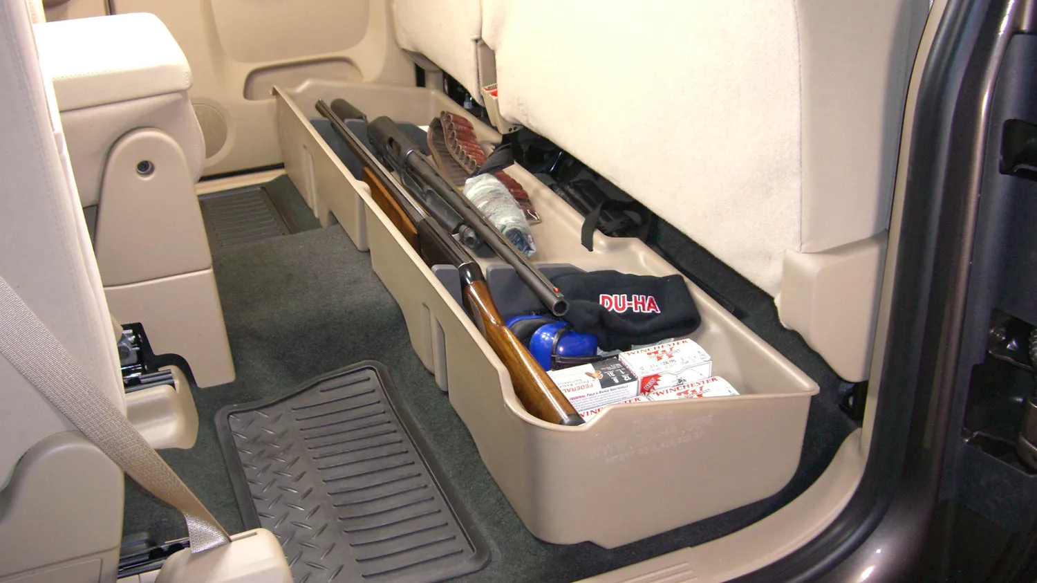 DU-HA 10050 DU-HA® Interior Storage/Gun Case; Incl. Gun Rack/Organizer; Tan;