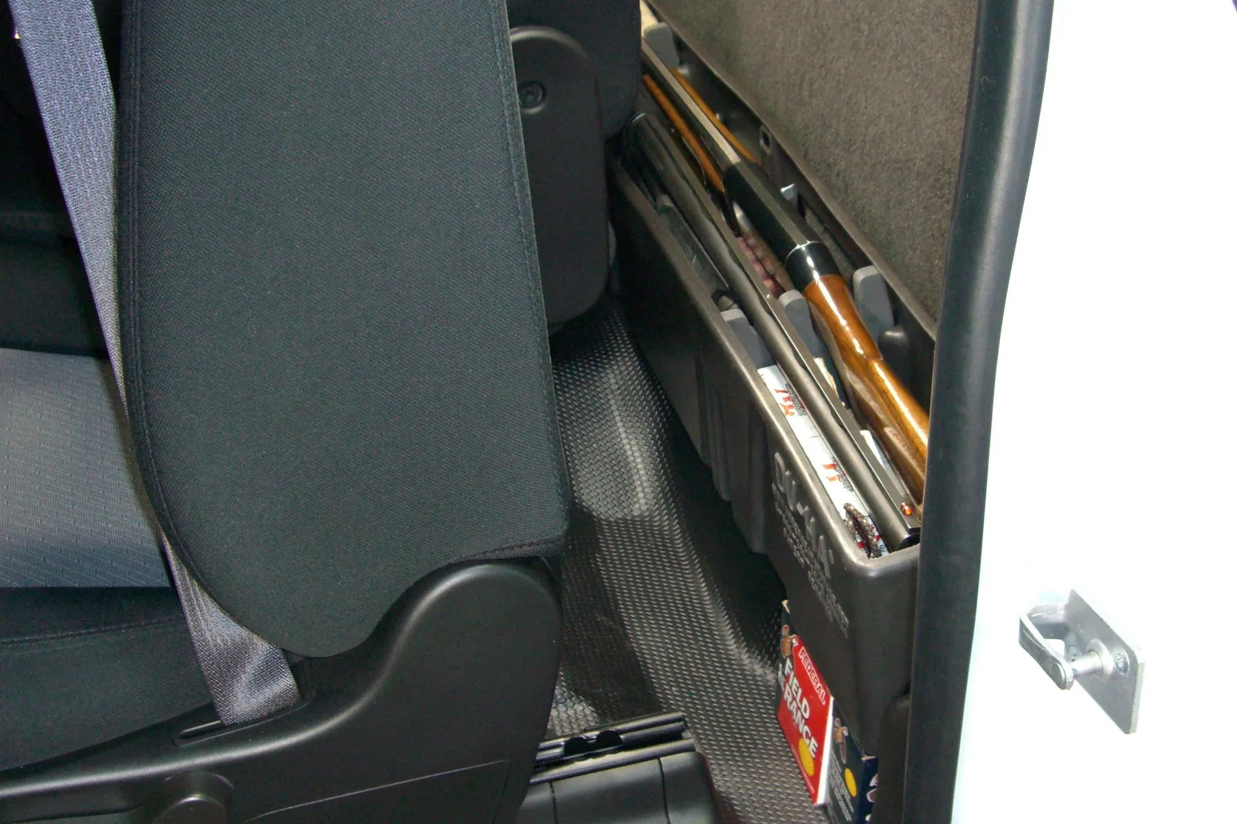 DU-HA 10058 DU-HA® Behind The Seat Storage; Incl. Gun Rack/Organizer; Black;