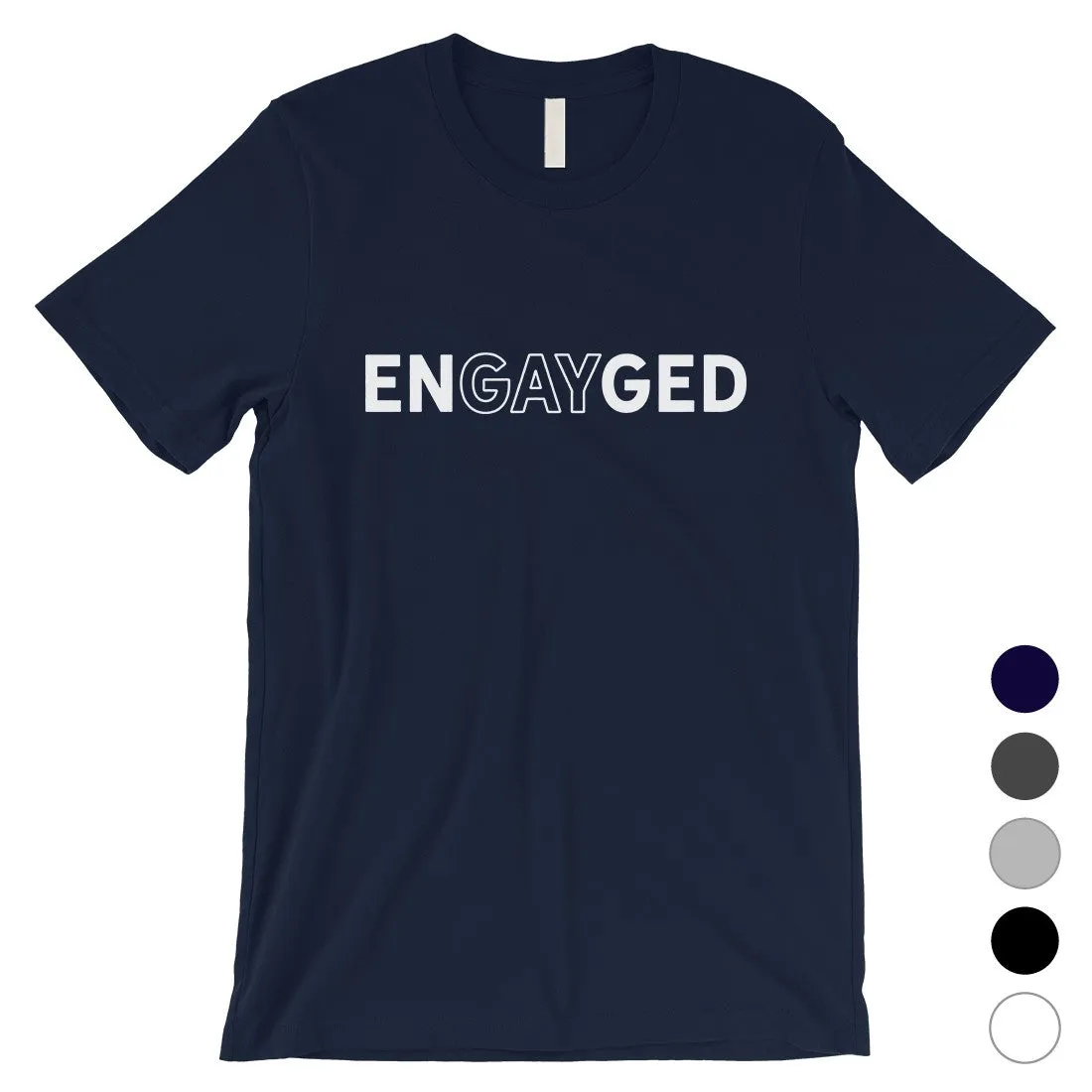 LGBT Engayged Mens Shirt