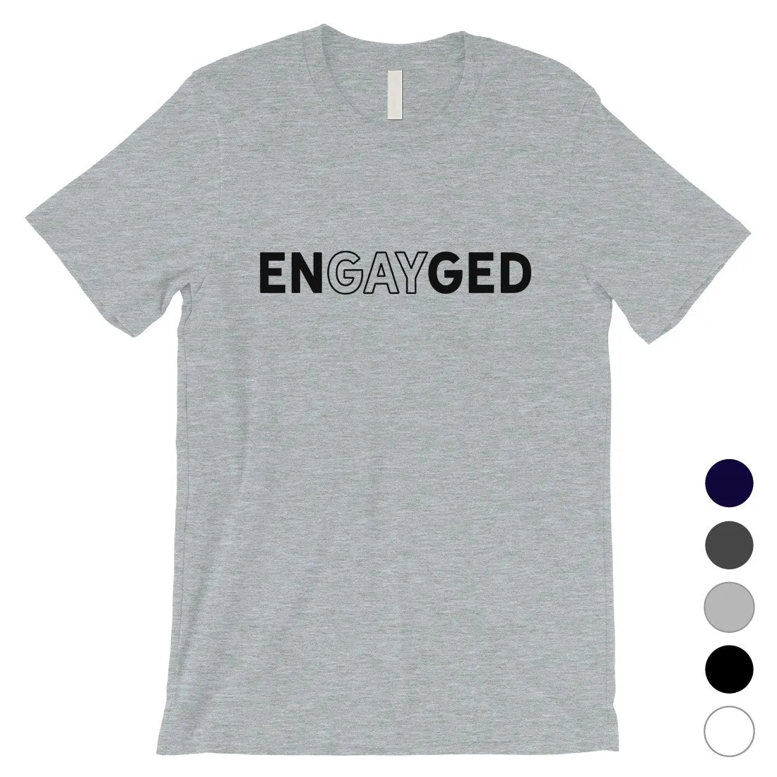 LGBT Engayged Mens Shirt