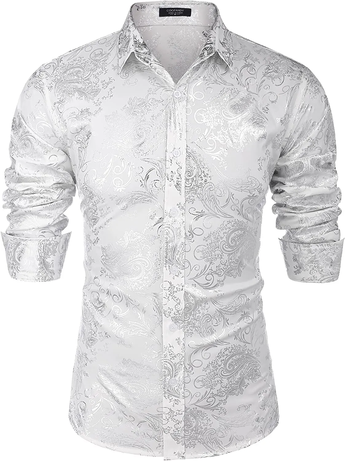 Luxury Design Floral Dress Shirt (US Only)