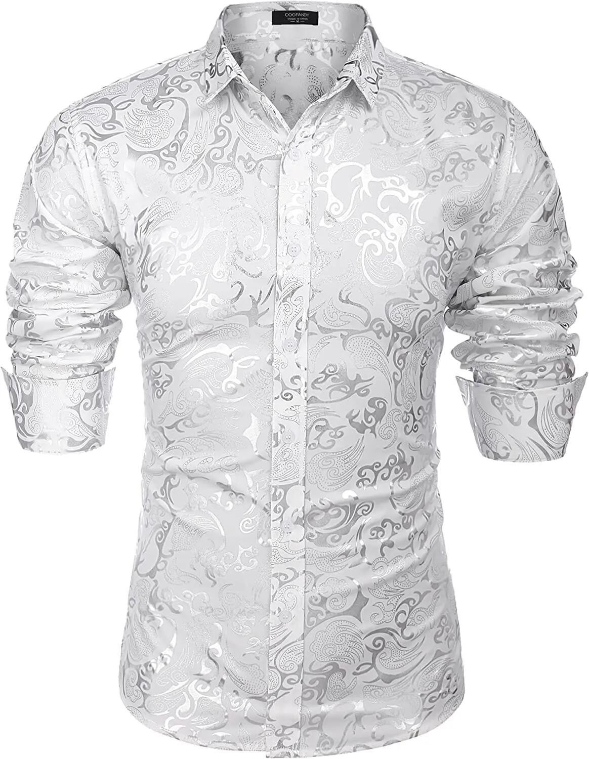 Luxury Design Floral Dress Shirt (US Only)