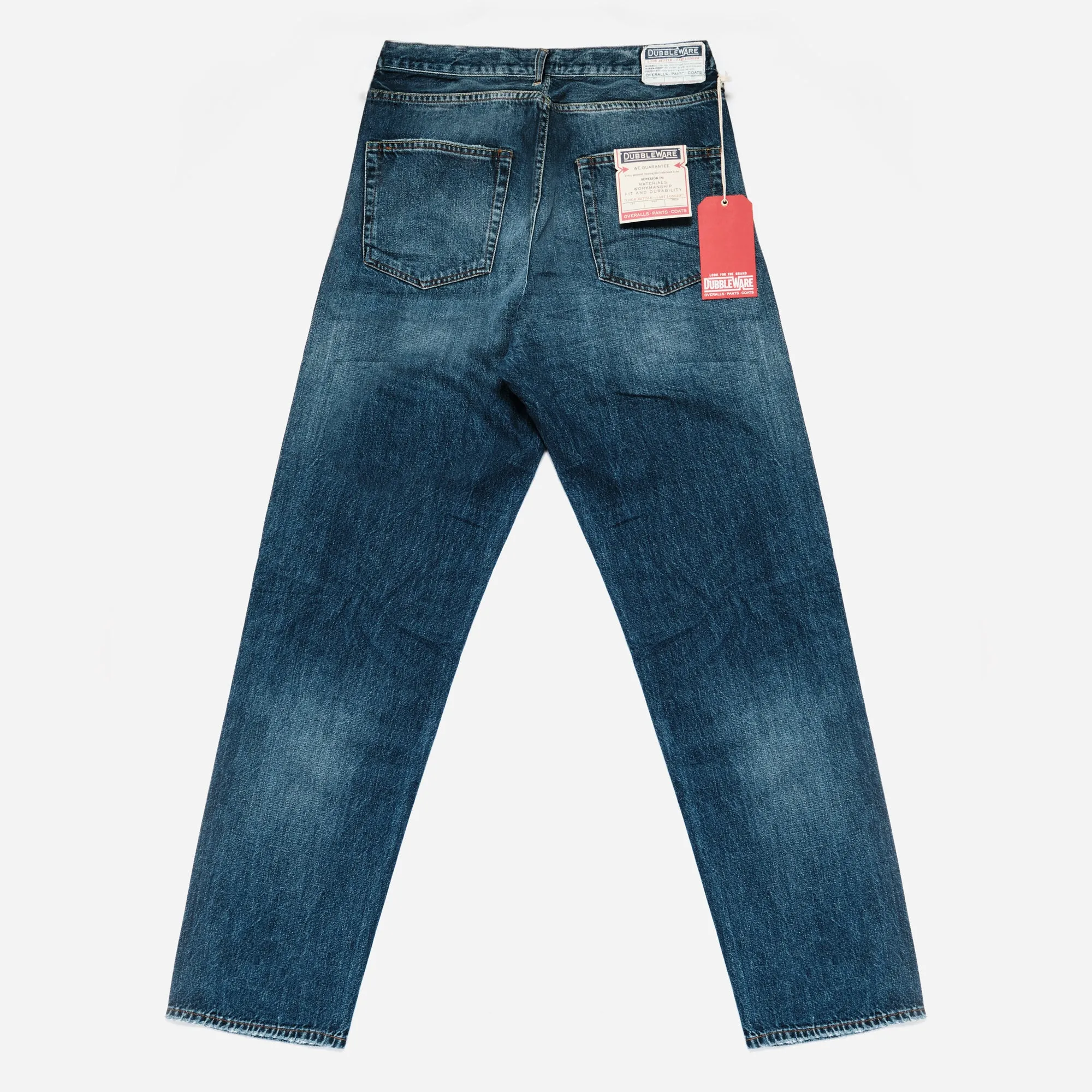 MADE IN ITALY CARVER STRAIGHT LEG JEANS - INDIGO (VINTAGE)