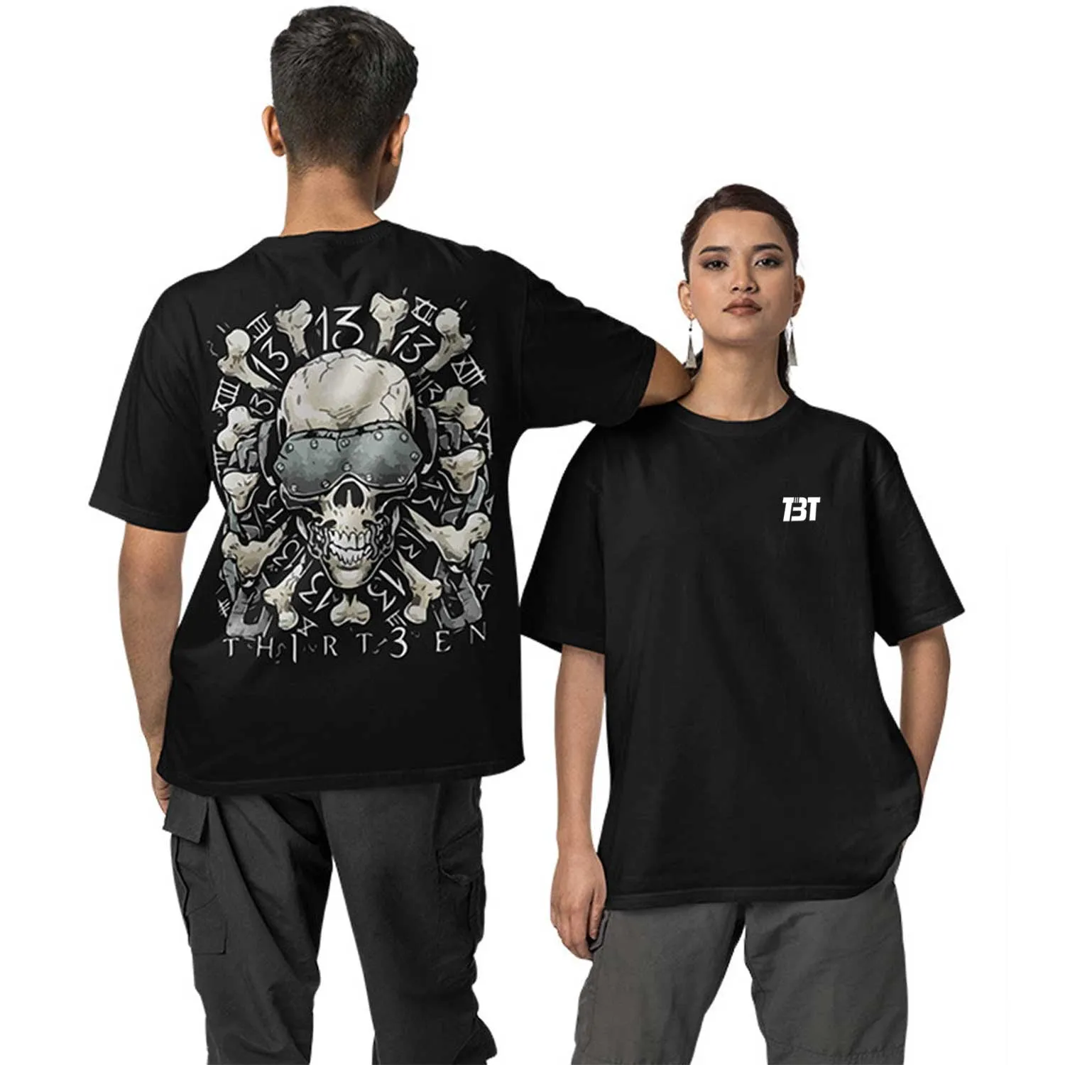 Megadeth Oversized T shirt - Th1rt3en