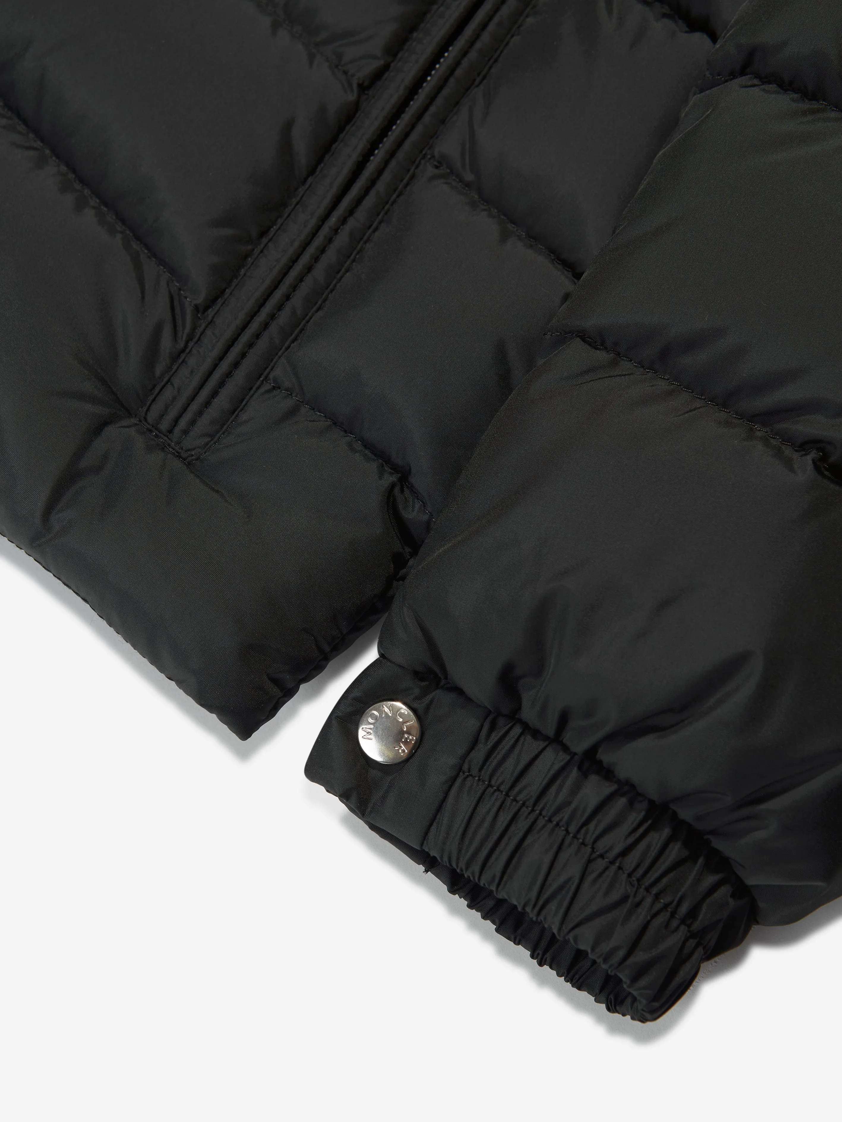 Moncler Enfant Boys Down Padded New Byron Jacket in Black