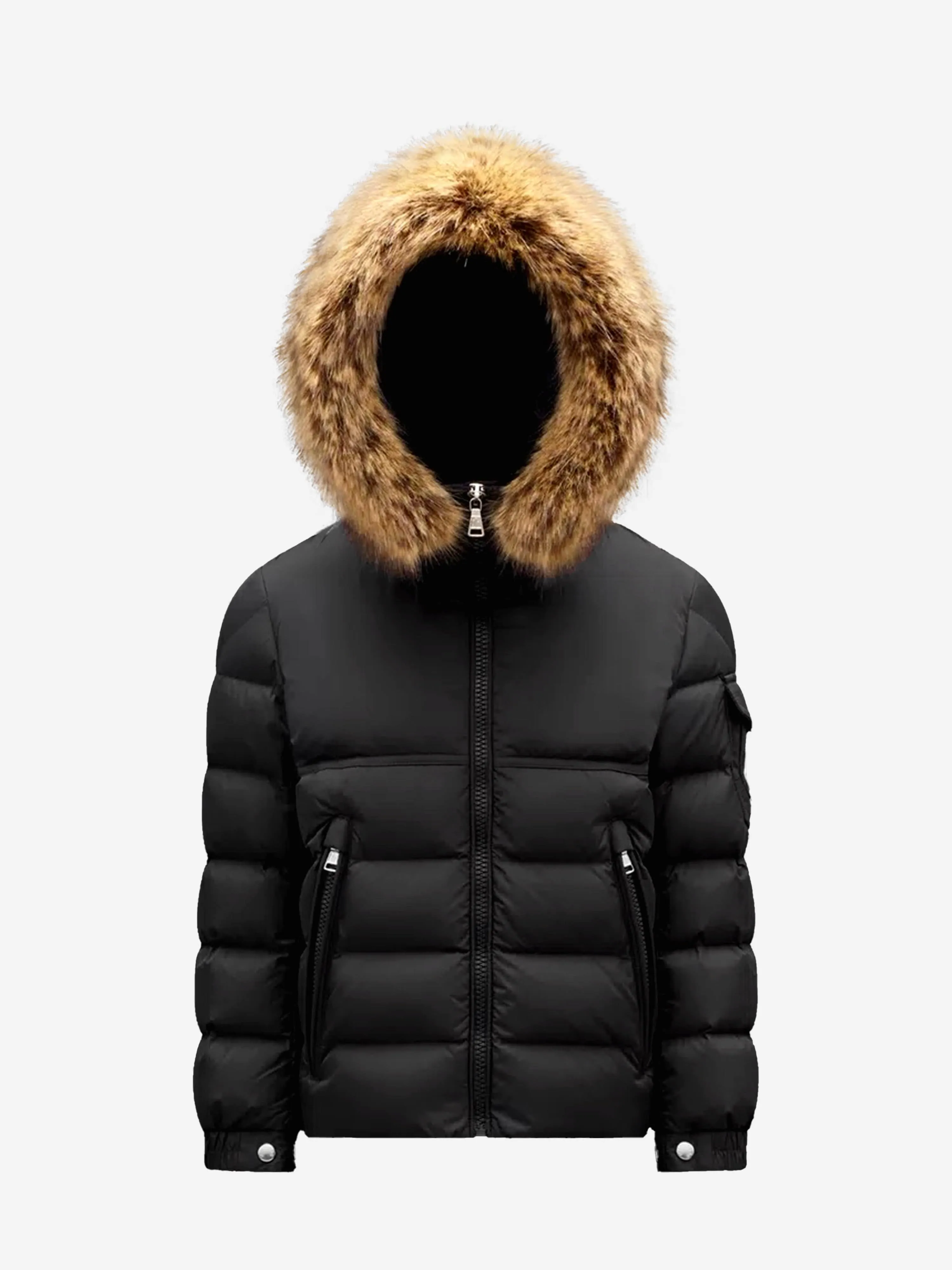 Moncler Enfant Boys Down Padded New Byron Jacket in Black