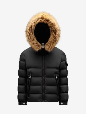 Moncler Enfant Boys Down Padded New Byron Jacket in Black