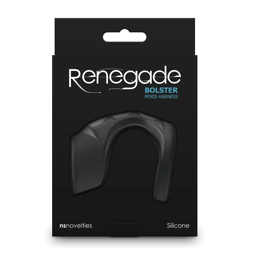 Renegade Bolster Silicone Penis Harness & Ball Ring