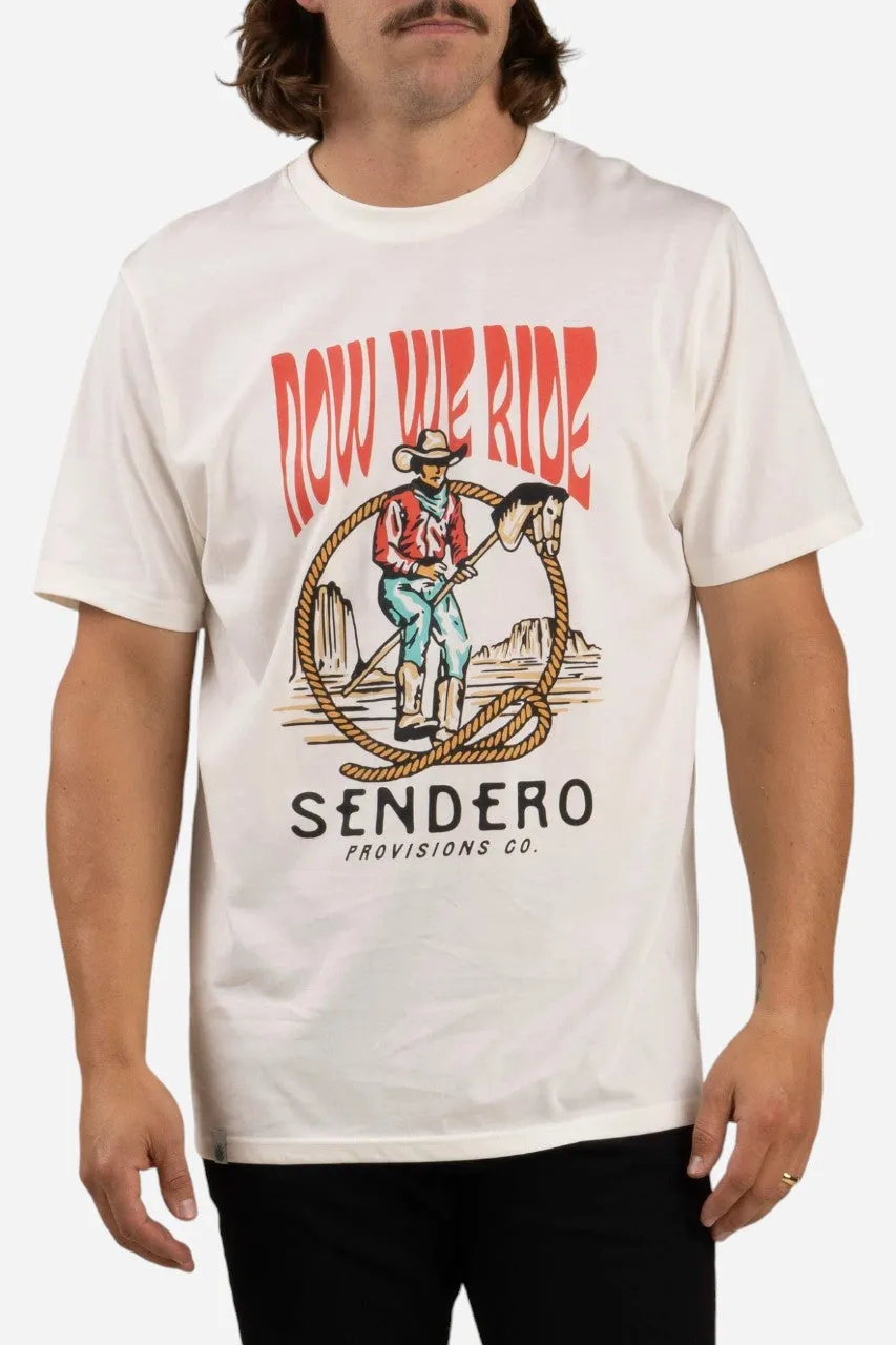 Sendero Stick Horse T-Shirt White