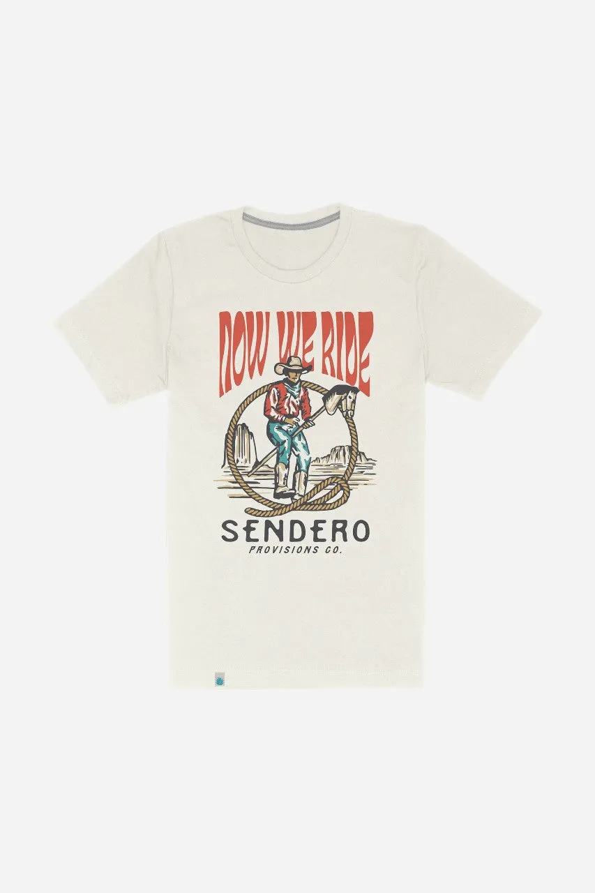 Sendero Stick Horse T-Shirt White