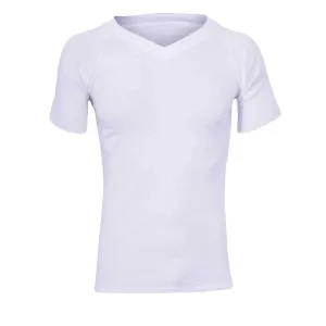 Sherpa Polypro Short Sleeve V-Neck Top - White