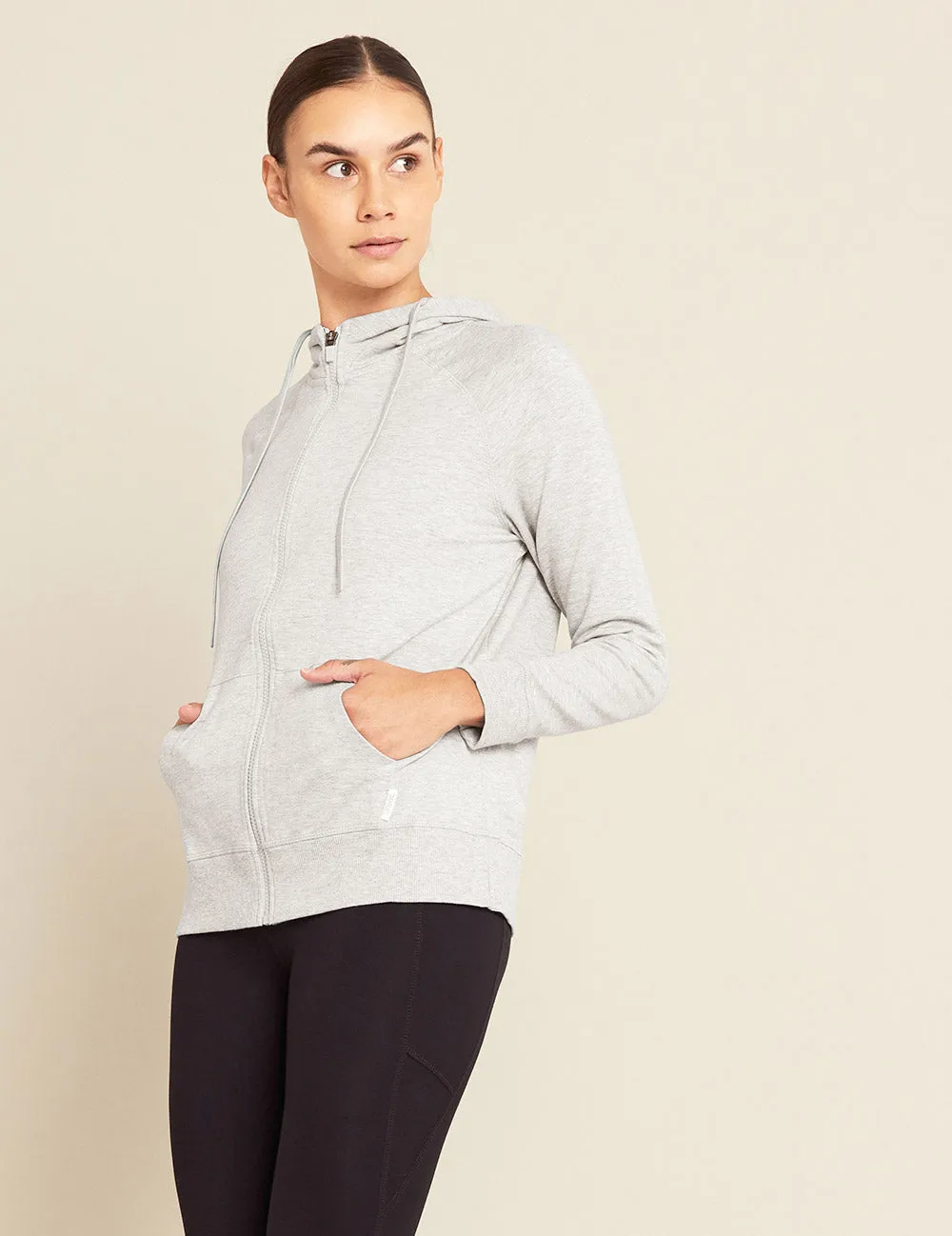 Women's Weekend Zip-Up Hoodie - Grey Marl